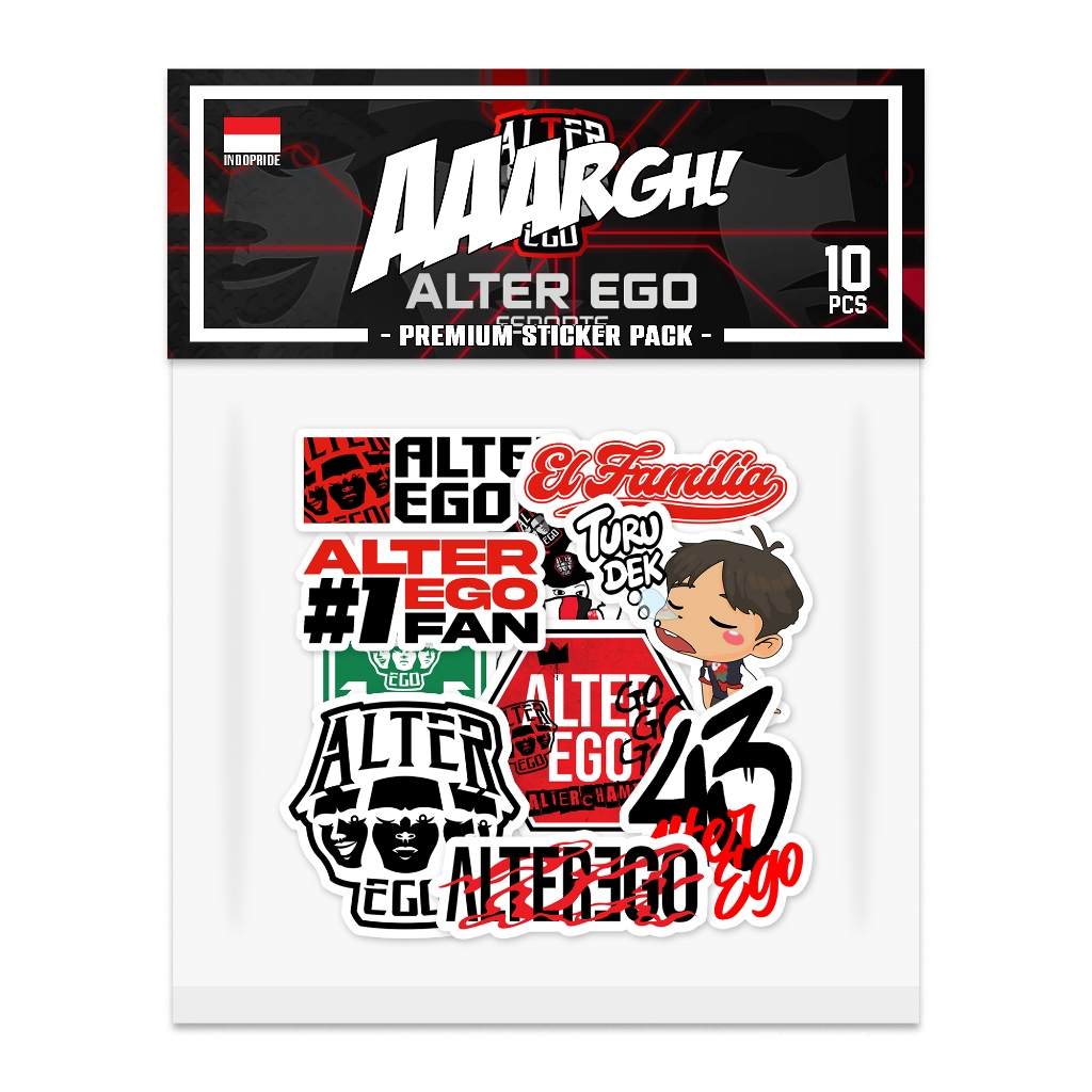 ALTER EGO Sticker Pack vol. 5 (El Familia) | Shopee Singapore