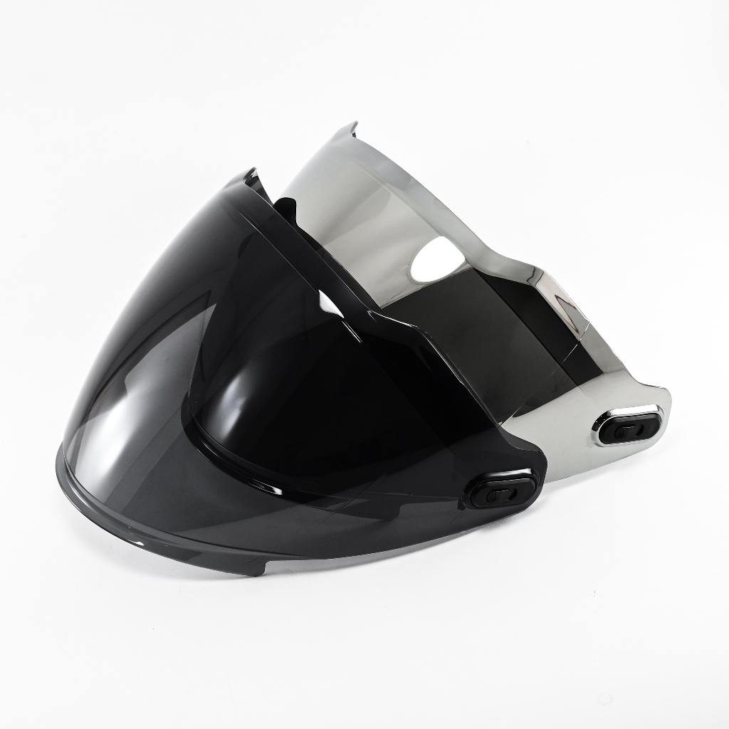 Visor Kaca Helm Hlaf Face Rsix REVOLT X Original SNI - Gambar 2