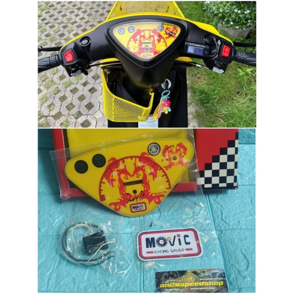 Movistar fire speedometer board mio/ speedometer mio racing boy ...