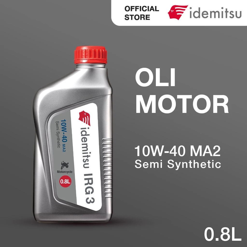 IDEMITSU IRG3 10W-40 MA2 Synthetic Motorcycle Oil (Oli Mesin Motor)