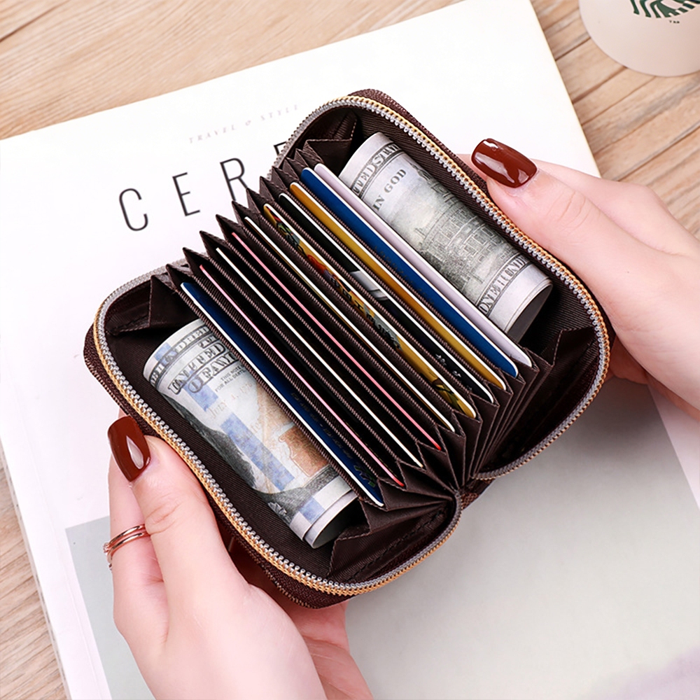 POPmaker shop Dompet Kartu Wanita 11352 - Dompet Fashion Wanita KW, Desain Minimalis & Slot Kartu Banyak, Cocok untuk Penyimpanan Sehari-hari COD - Gambar 3