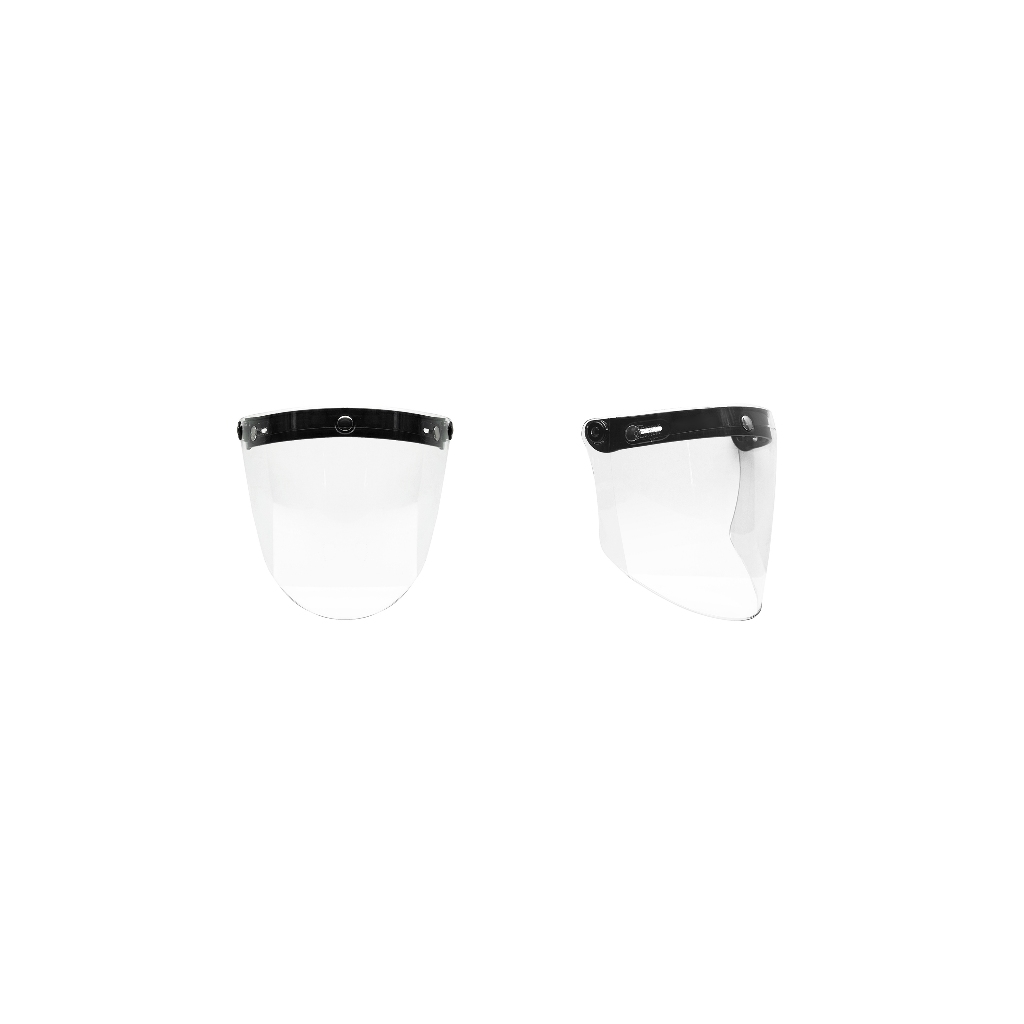 Trooper Custom - Smokey Lite Helmet - Open Face / Half Face Helmet - Gambar 4