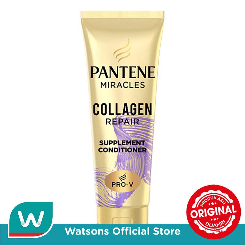 Pantene Conditioner Anti Kusut Collagen Repair Perawatan Rambut Pro-V 300ml - Gambar 2