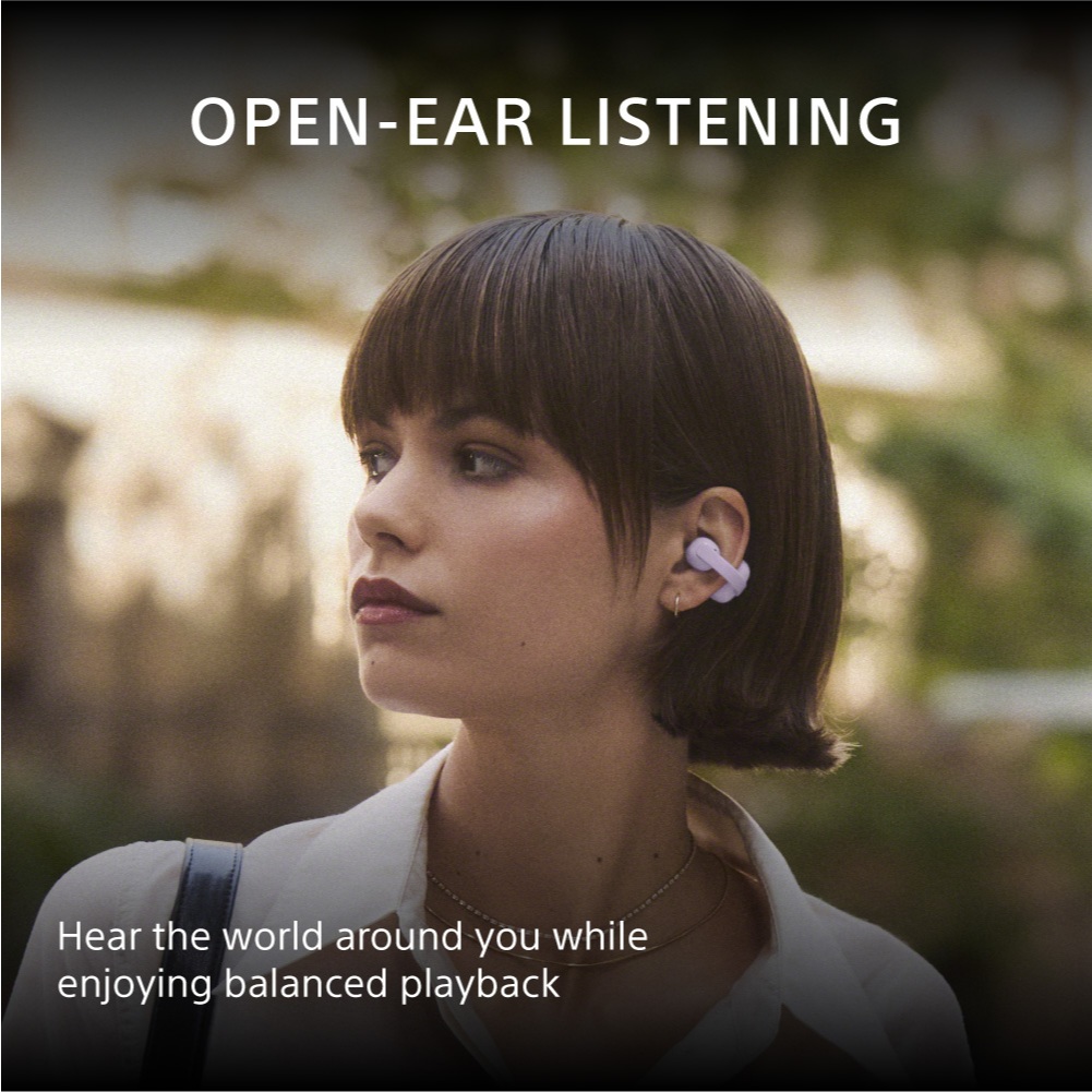 SONY LinkBuds Clip Open-Ear Truly Wireless - Gambar 2