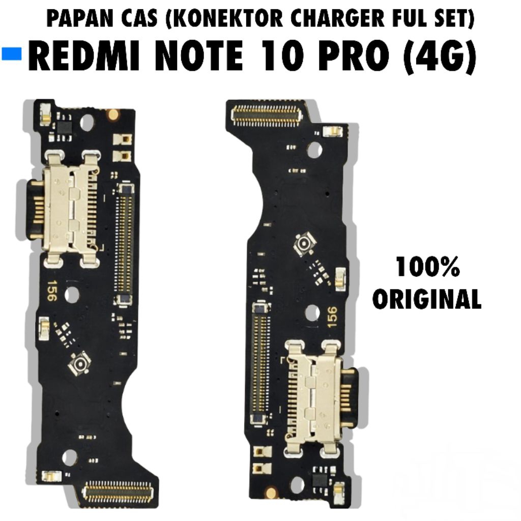 Redmi note 10 pro 4G charging board Full set charger connector ...