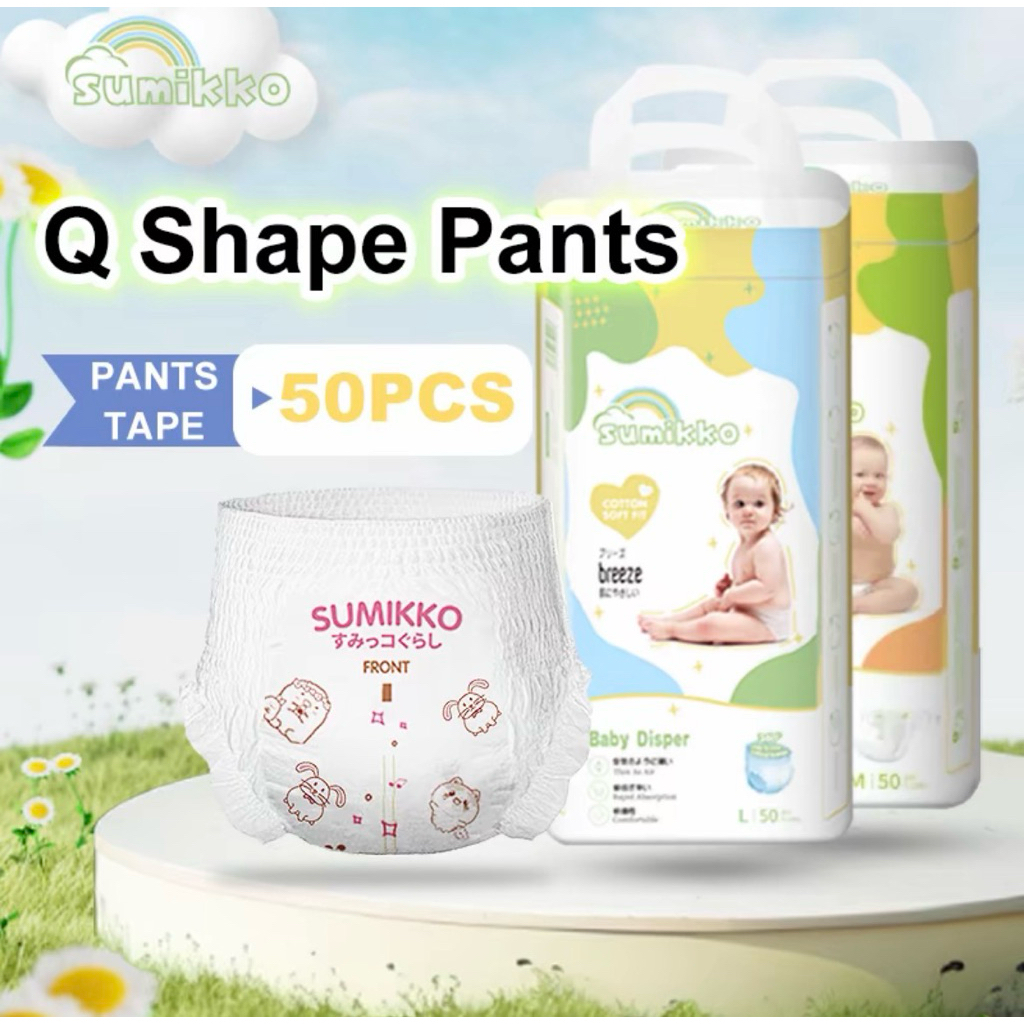 Sumikko Pants Popok Celana Anak Bayi 50 Pcs dengan Teknologi Serap Cepat 1 Detik - Gambar 2