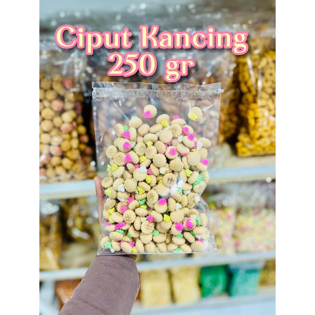 Gem Rose Button Ciput Snack 200 grams Kuih Raya Biskut Raya | Shopee ...