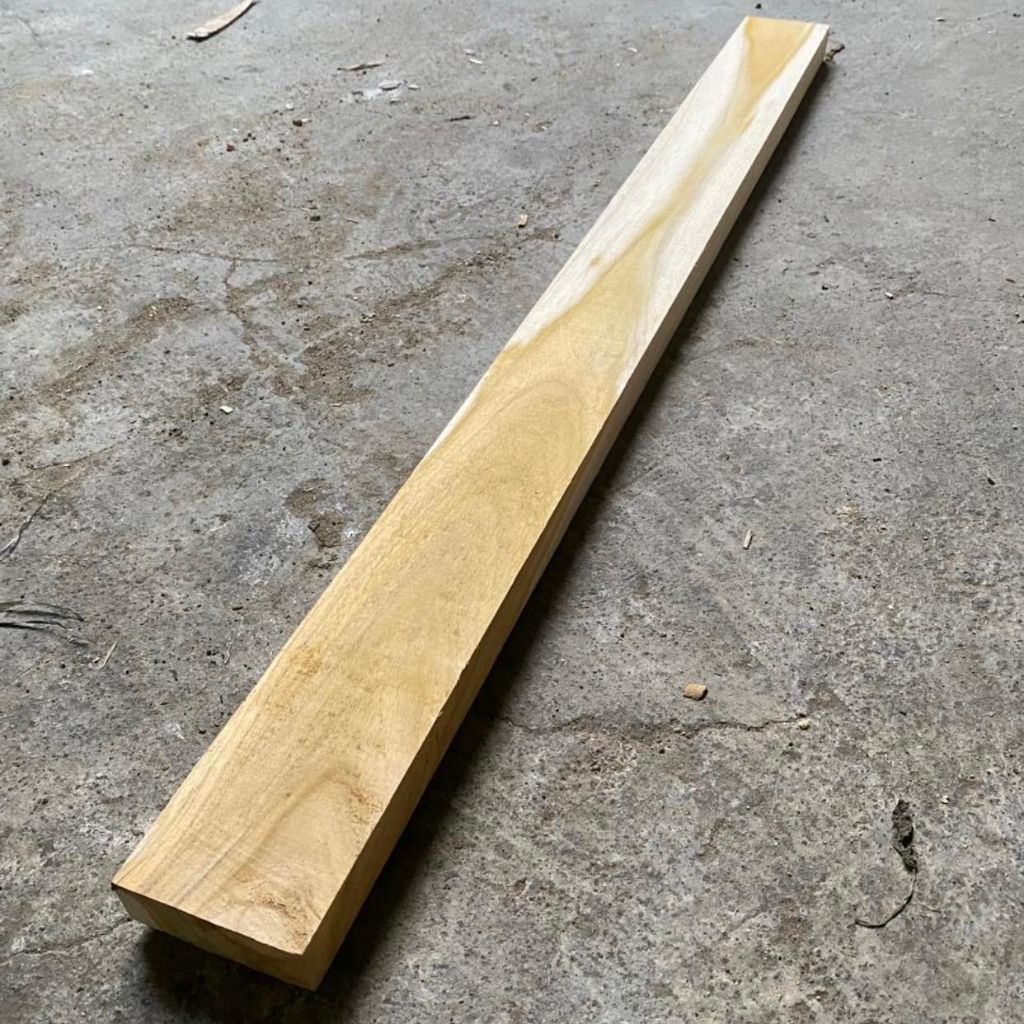 Kayu Papan Utuh 3x15x100 cm Jati Perhutani Allgrade Serut Halus - senaly - - Gambar 4
