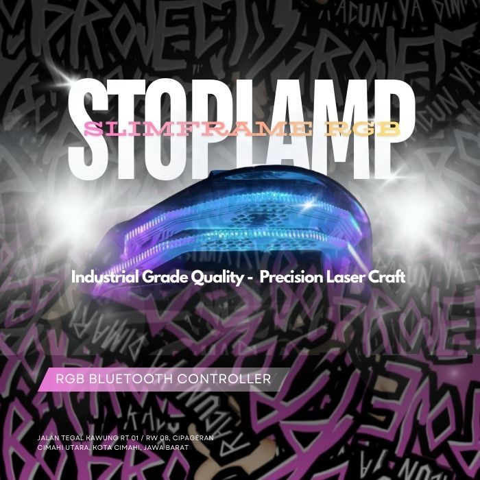 SLIMFRAME RGB STOPLAMP – BEAT deluxe GEN 2 FULLSET | Shopee Singapore