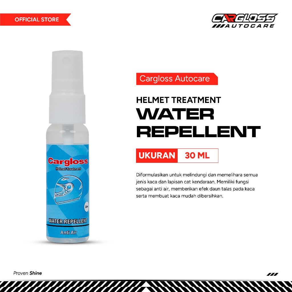 Cargloss Water Repellant 30ml - Anti Air