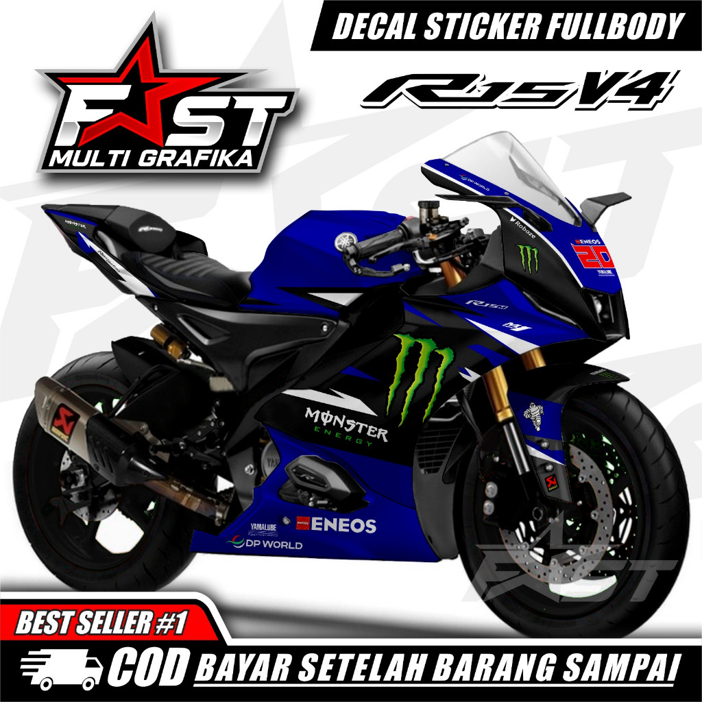 Decal R15 V4 Full Body Sticker R15 V4 Full Body Decal R15 V4 Japan ...