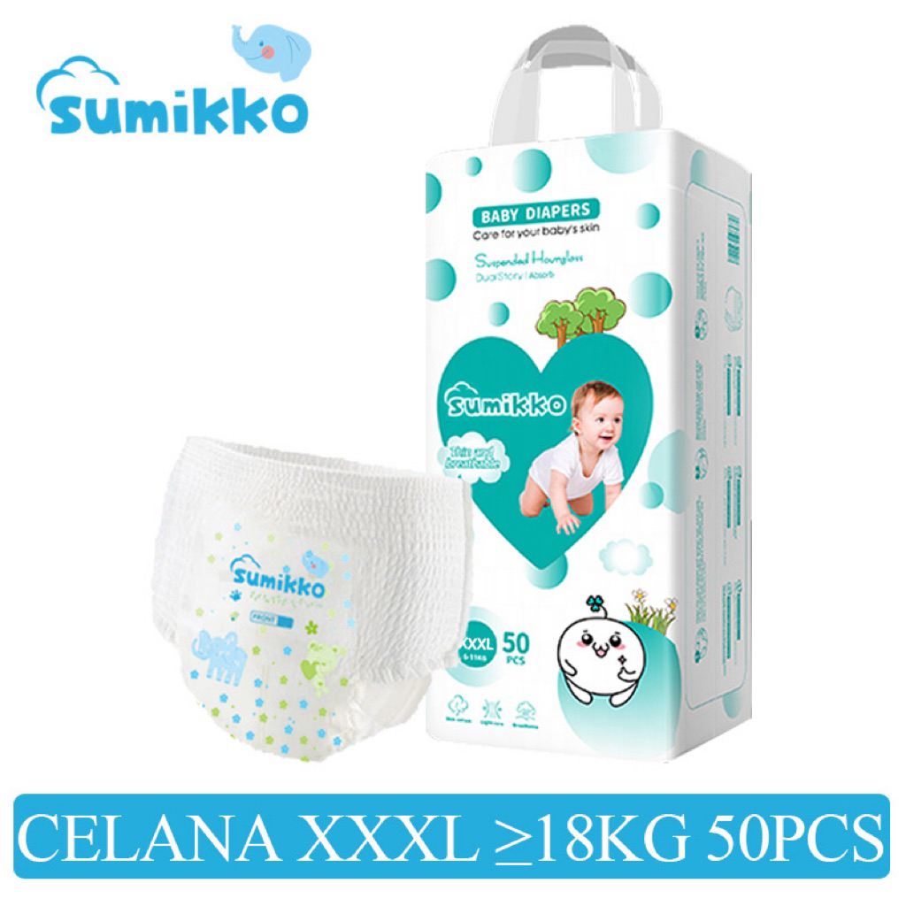 SUMIKKO PANTS PEREKAT POPOK BAYI XXXL
