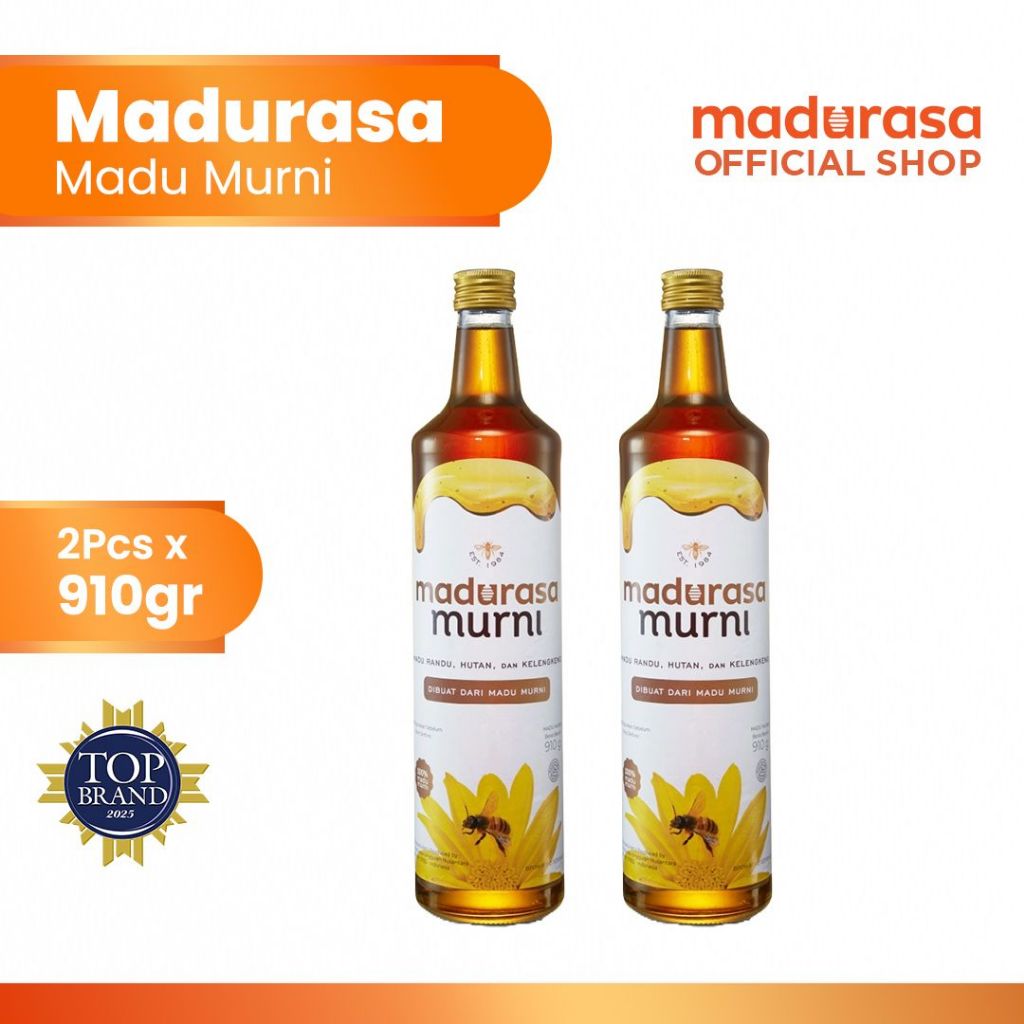 Madurasa Murni 910gr (2) - Madu Randu Madu Hutan Kelengkeng