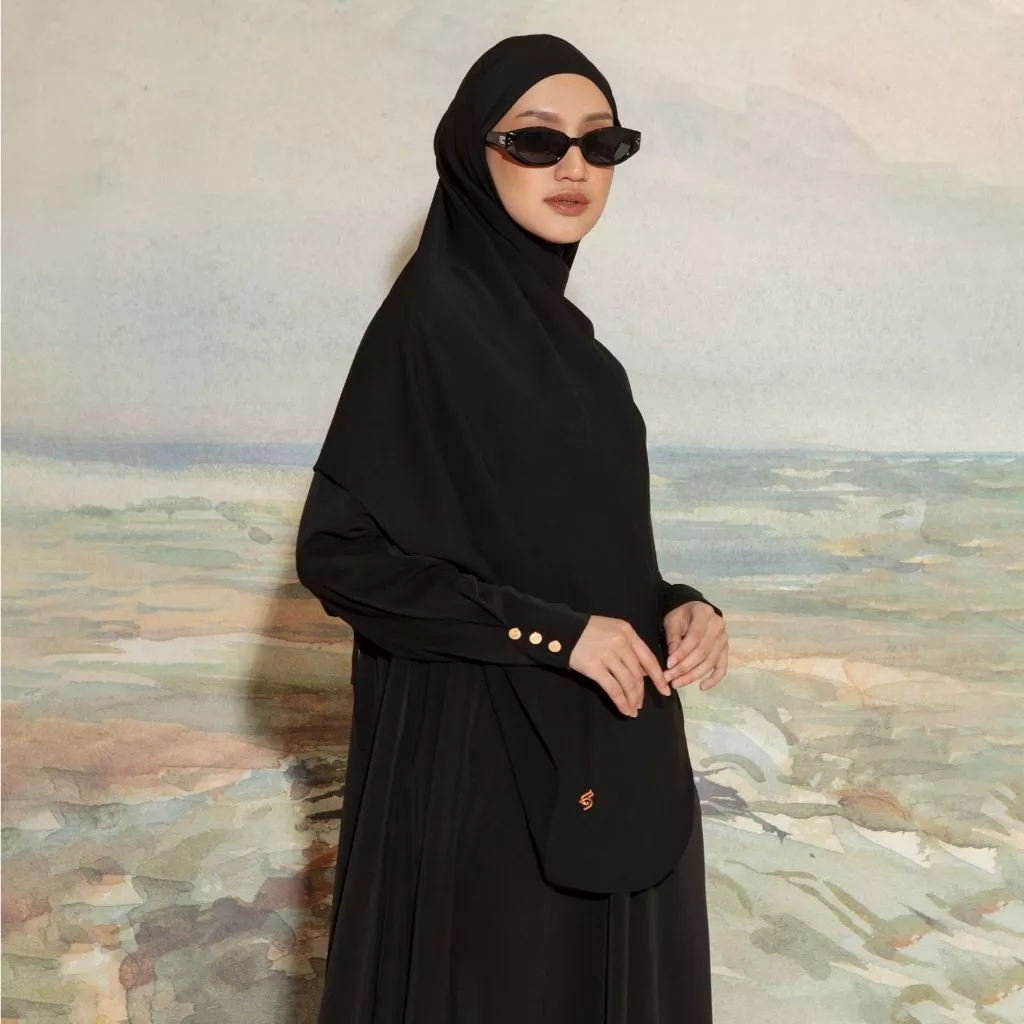 Lozy Hijab - Zafi Pashmina Bandana Instan (Khiban Khimar Bandana Shawl Bandana Syari Bahan Neosoft Anti UV) - Gambar 4