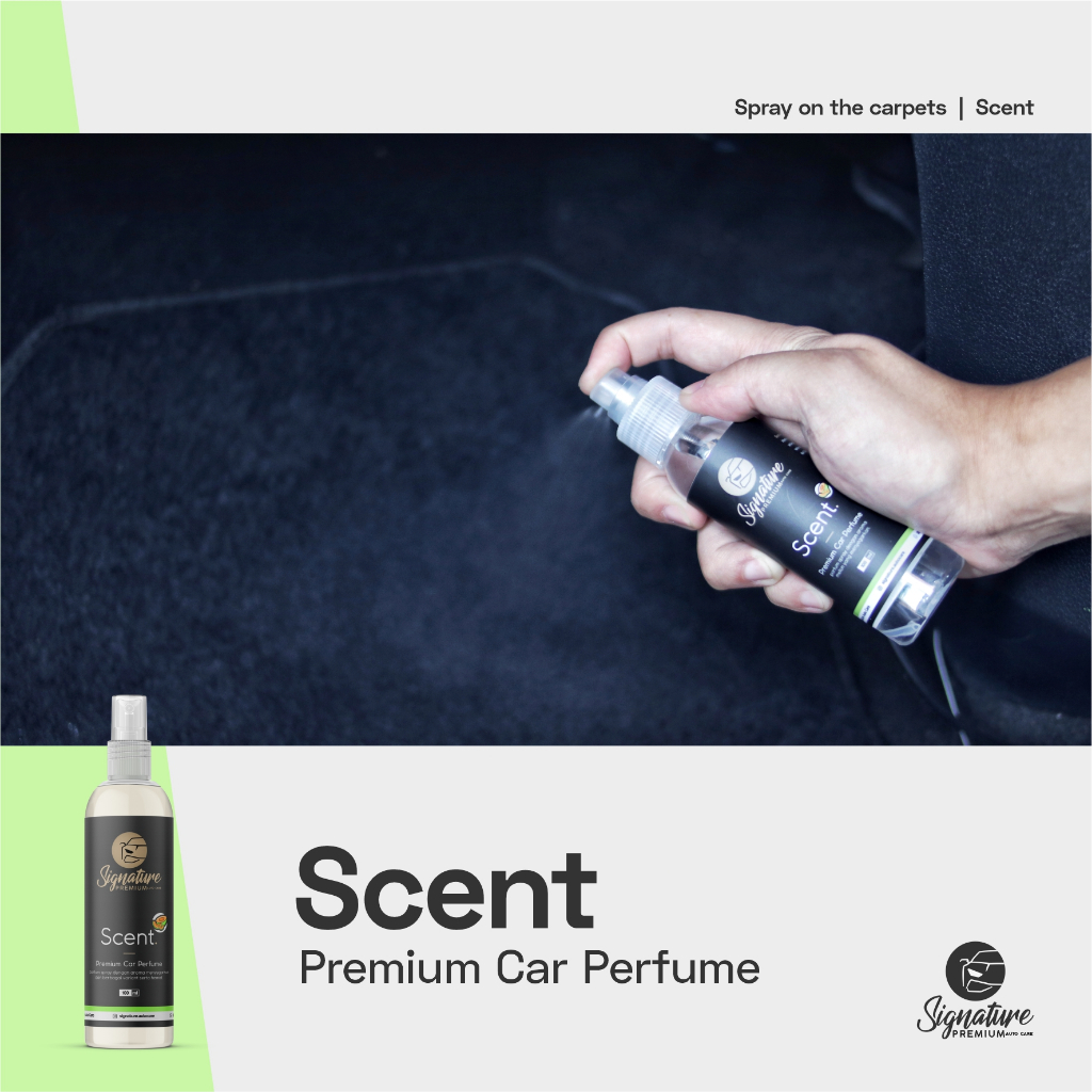 Signature SCENT Parfum Mobil - Air Freshener Pengharum Mobil, Helm, Jaket, Sepatu, Ruangan Penghilang Bau / Odor Eliminator - Gambar 2
