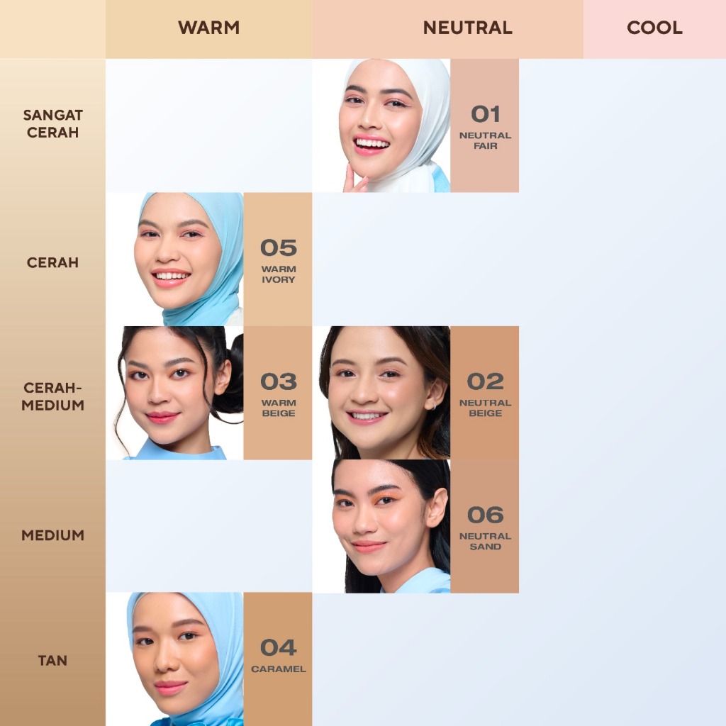 WARDAH Lightening Liquid Foundation 25ml - Base Makeup dengan Skin-Like to High Coverage yang Mengandung SPF 40 PA+++ dan Serum Niacinamide Untuk Hasil Makeup Flawless dan Cerah - Makeup - Foundation - Bedak - Cushion - Foundation Anti Longsor - Gambar 3