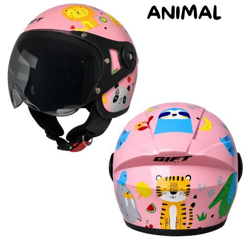 J.Steady - GIFT Helm Anak Karakter Kartun Motif CAPY BARA Terbaru SNI Usia 2345678 Tahun - Gambar 3