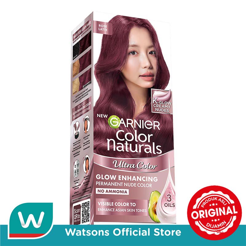 Garnier Color Naturals Ultra Color K-Glow Kit Rose Latte