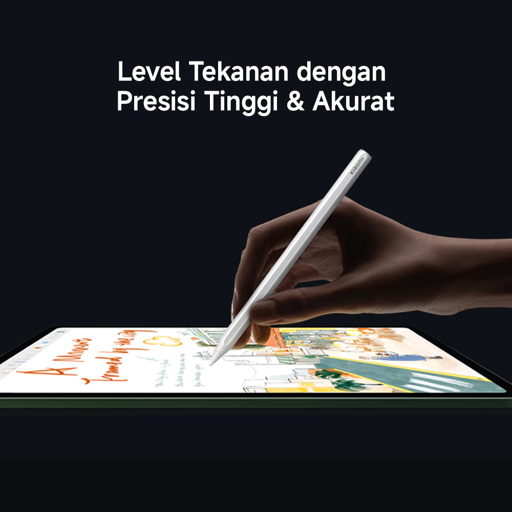 Xiaomi Focus Pen Pro / Desain Ramping Tanpa Tombol yang Minimalis & Nyaman / Ultra Low Latency untuk Respons Cepat & Real-Time / Level Tekanan dengan Presisi Tinggi & Akurat / Kontrol Intuitif dengan Gesture yang Cepat & Seamless / Smart Pen [Xiaomi Offic - Gambar 4