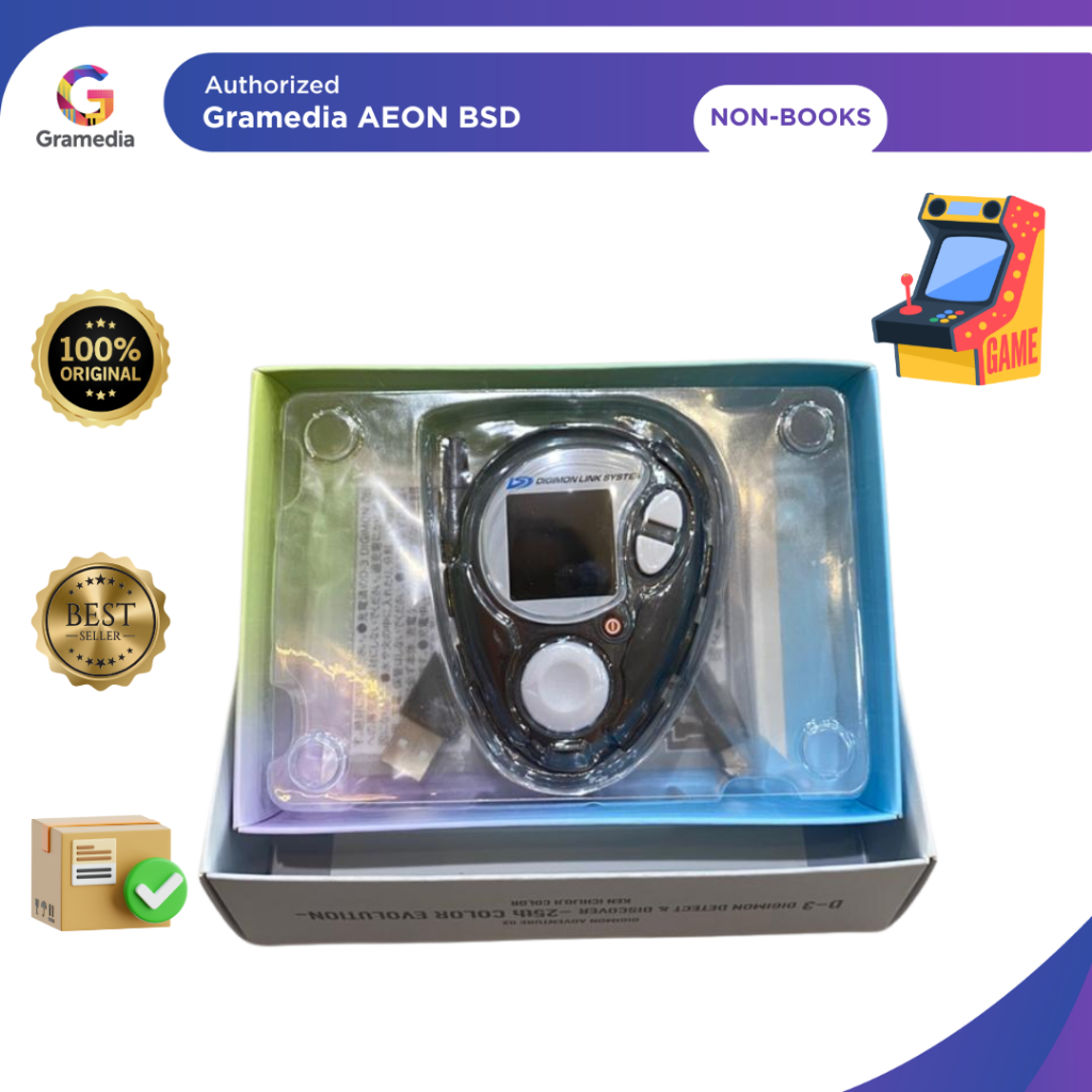 DIGIVICE D3 DIGIMON DETECT DISCOVER 25TH KEN ICHIJOJI COLOR - GRAMEDIA AEON MALL BSD - Gambar 4