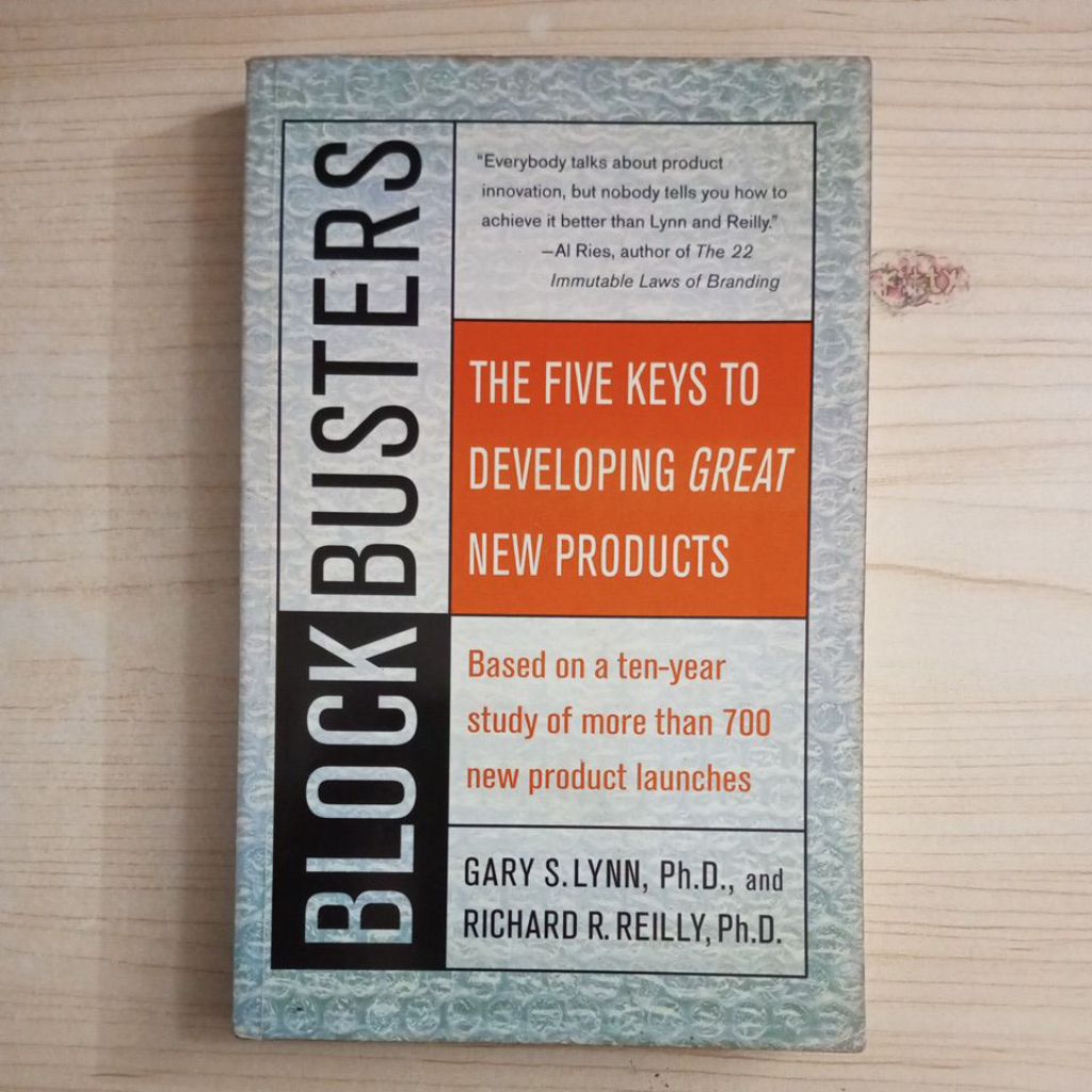 BLOCKBUSTERS THE FIVE KEYS TO DEVELOPING GREAT NEW PRODUCTS BY GARY S ...