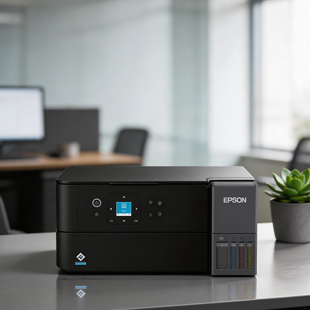Printer Epson L8050 L 8050 Photo A4 WiFi Tinta 673 / L4360 A4 Wi-Fi Duplex AIO Tank Garansi Resmi - Gambar 3