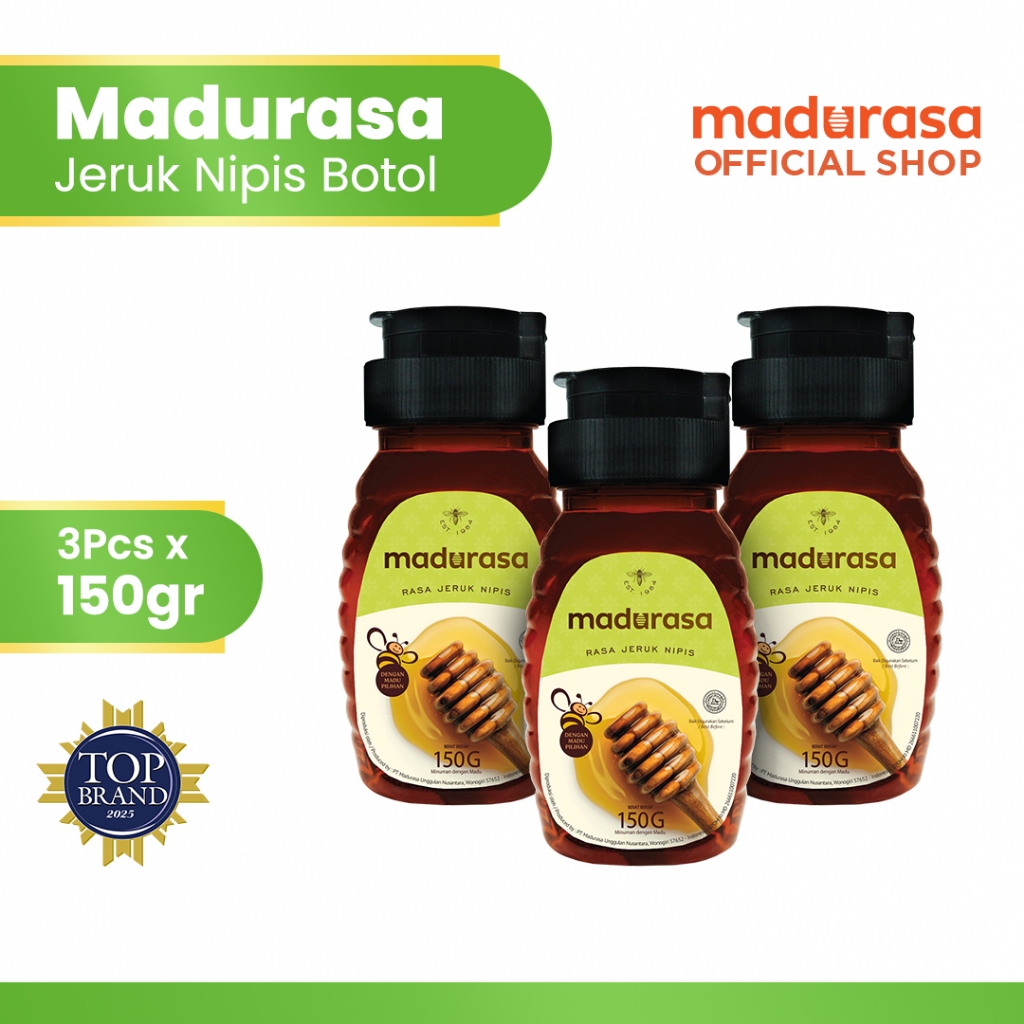 Madurasa Jeruk Nipis 150gr Botol Pet (3)