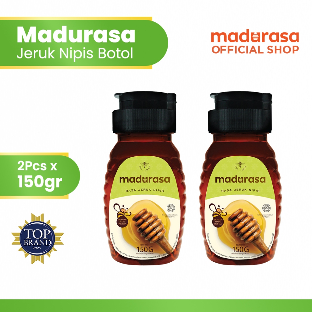Madurasa Jeruk Nipis 150gr Botol (2) Pet