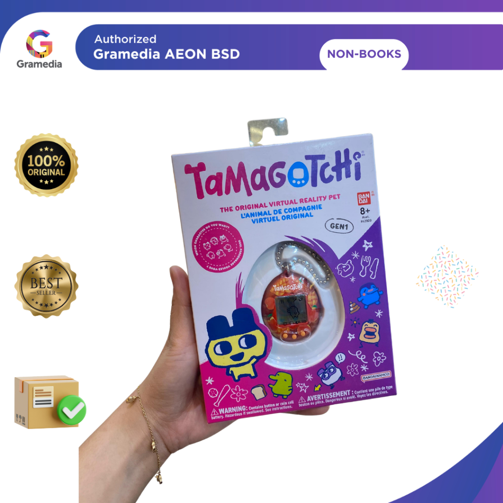 Original Tamagotchi Apple Sweets GEN 1 - Gramedia AEON BSD