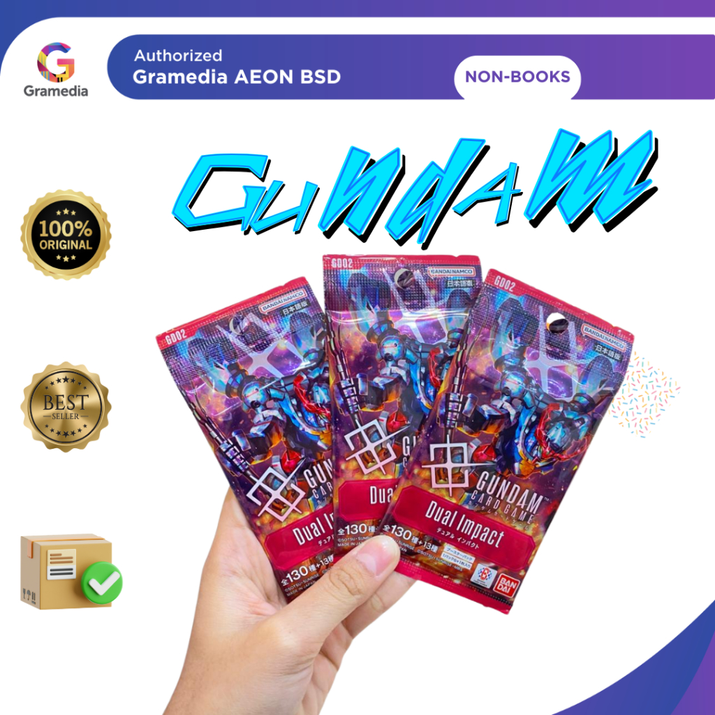 TGC Gundam Dual Impact Versi Jepang - Gramedia AEON BSD