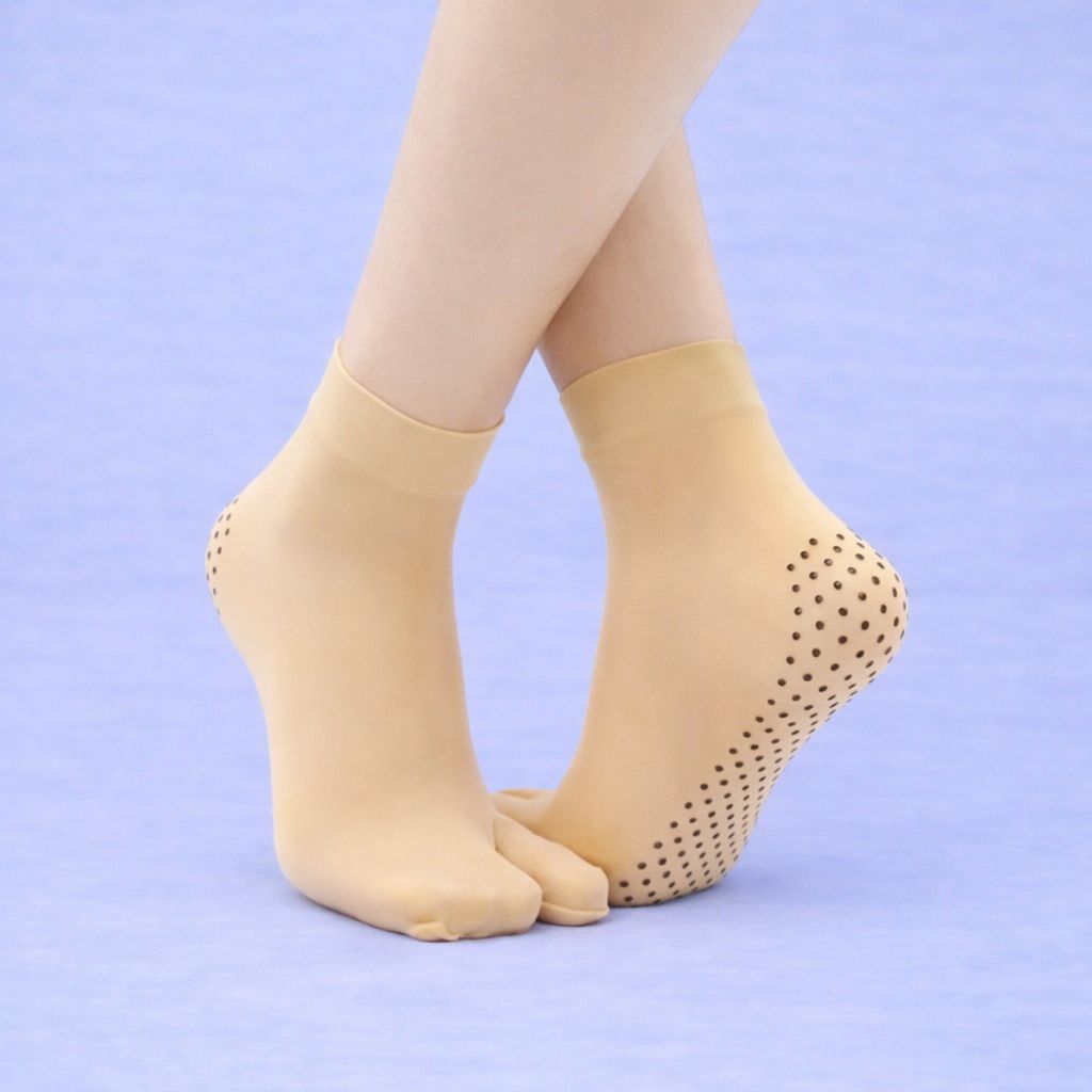 ZEBALTA - [Stocking Antislip] Kaos Kaki Wanita Muslimah Pendek - Gambar 3
