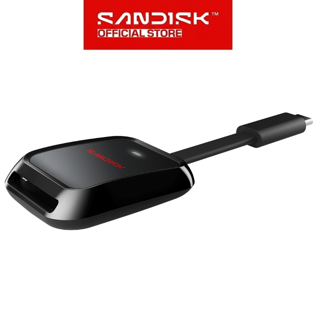 SANDISK QuickFlow SD Card Reader with USB-C