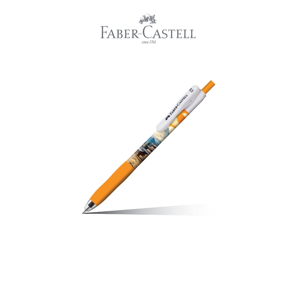 Faber-Castell Ballpoint Pen Pulpen Gel Set 2 Free 2 Refill - Gambar 2