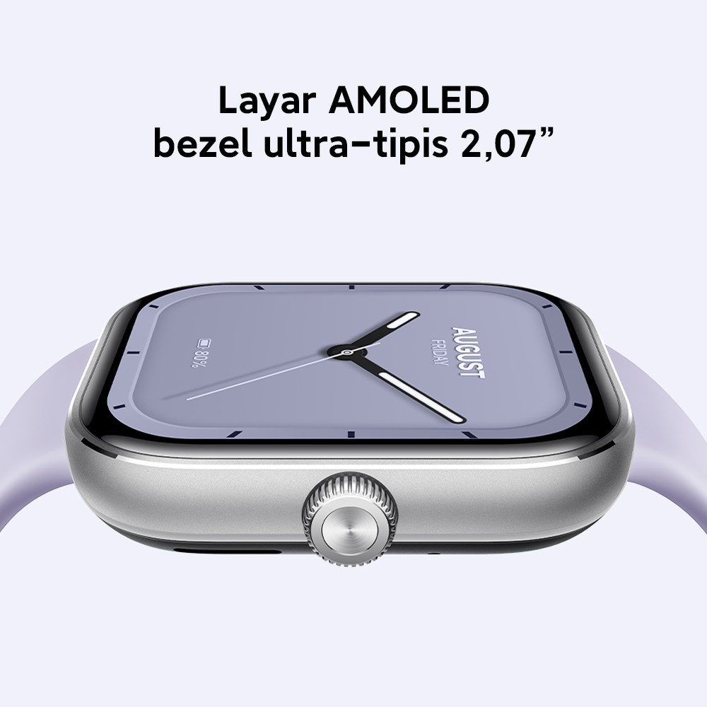 Xiaomi Redmi Watch 5 / Amoled bezel 2,07 / Baterai hingga 24 hari / Motor Linear / Pemantau Heart Rate & Sleep Tracking [Official Store] - Gambar 2