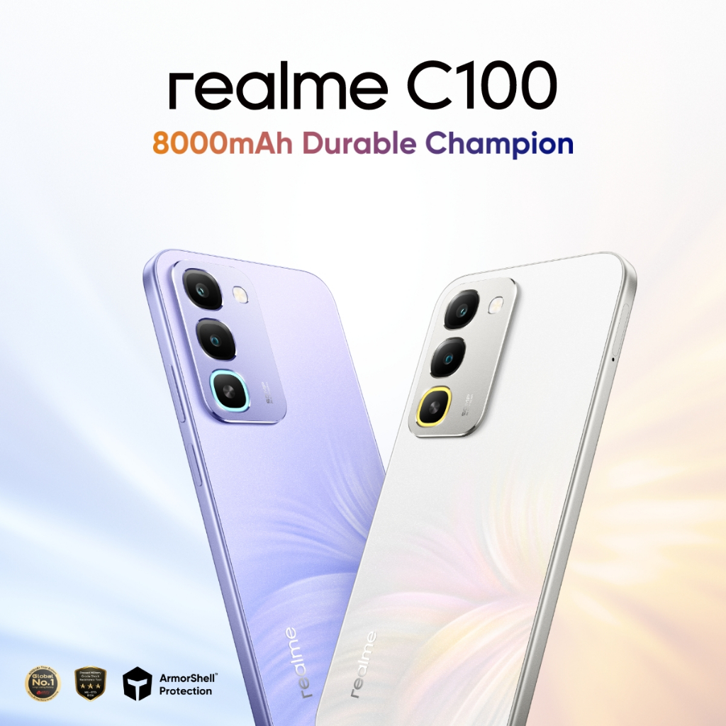 [BUNDLING] realme C100 8GB/256GB + Watch 5 bundle - Gambar 4