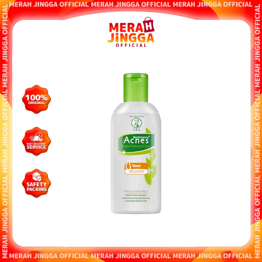 Acnes Oil Control Toner 110ml / Merah Jingga Official