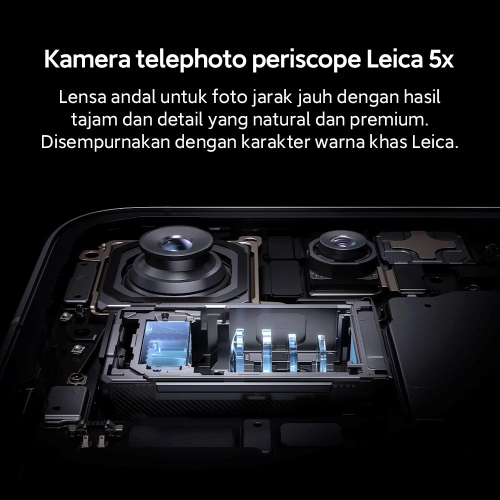 Xiaomi 17T (12GB+512GB) / Kamera telephoto periscope Leica 5x / Baterai 6500mAh (typ) / Layar eye-care 6,59” 120Hz / MediaTek Dimensity / 67W HyperCharge [Xiaomi Official Store] - Gambar 3