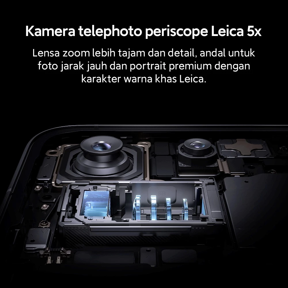 Xiaomi 17T Pro (12GB+256GB) / Kamera telephoto periscope Leica 5x / Baterai 7000mAh (typ) / Layar eye-care 6,83” 144Hz / MediaTek Dimensity 9500 / 100W wired HyperCharge & 50W wireless HyperCharge [Xiaomi Official Store] - Gambar 3