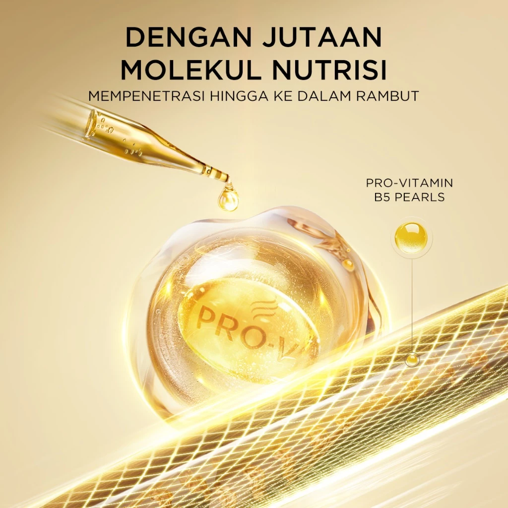 [BUNDLE MASK] PANTENE Shampo Rambut Rontok 400ml + Kondisioner Biotin 130ml + Mini Mask Shot 12mlx2/ Perbaikan Intensif untuk Rambut Rusak dan Kering - Gambar 3