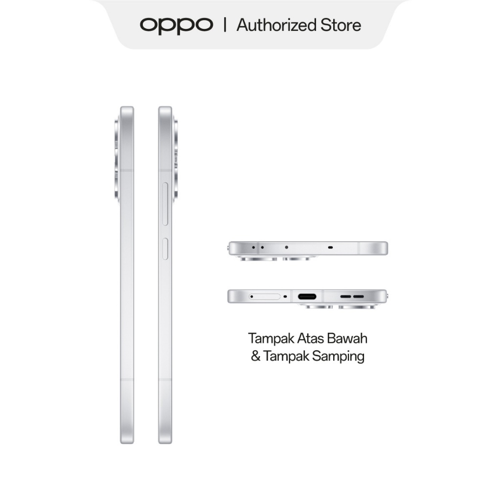 OPPO Reno15 5G 8+256GB & 12+256GB [3.5x Telephoto Vibe Portrait, 6500mAh Battery 80W SUPERVOOC, IP69 Water & Dust Resistance] - Gambar 4