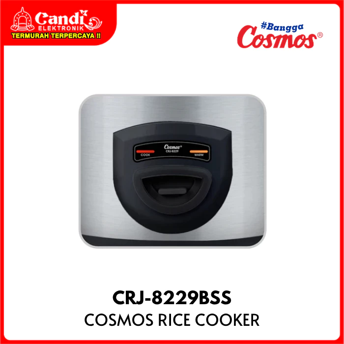 COSMOS Rice Cooker 2 Liter 3in1 Inner Pan Anti Lengket/ NonStick CRJ-8229BSS - Gambar 3