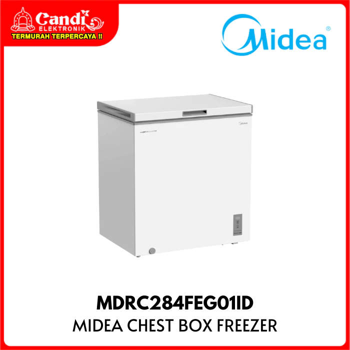 MIDEA Chest Box Freezer 198 Liter D+ Quick Freezing System Inverter MDRC284FEG01ID - Gambar 3