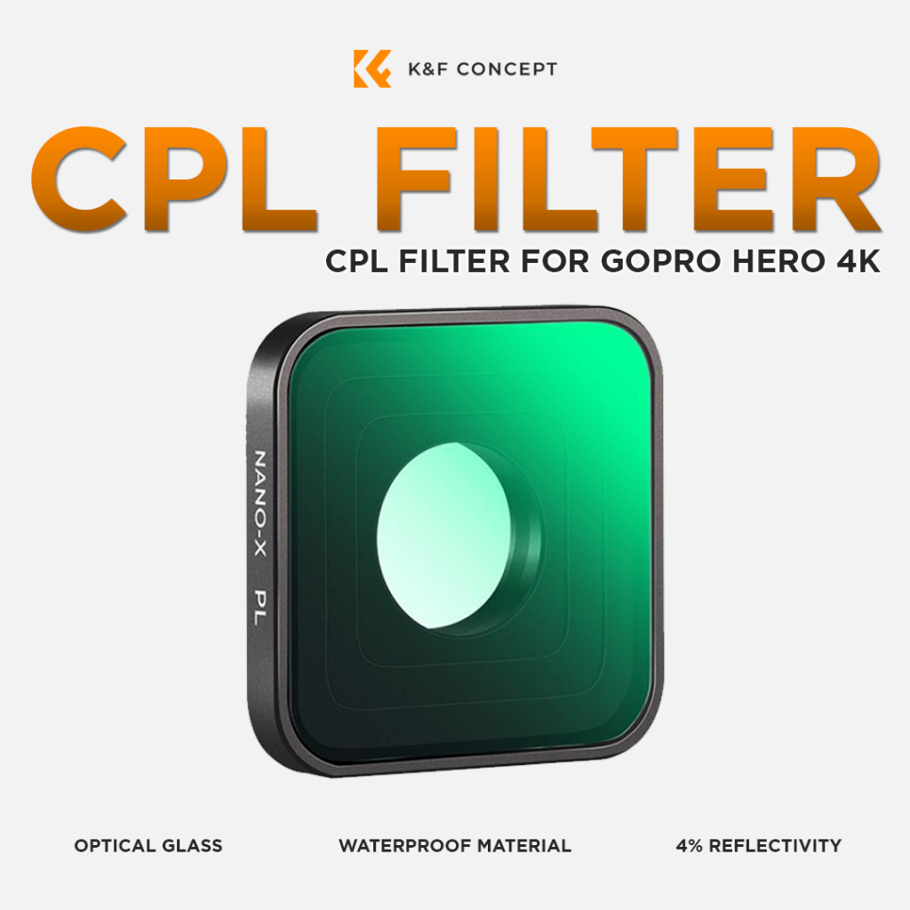 KNF Concept Filter CPL for Gopro 4K Filter K&F Concepthero | Shopee ...