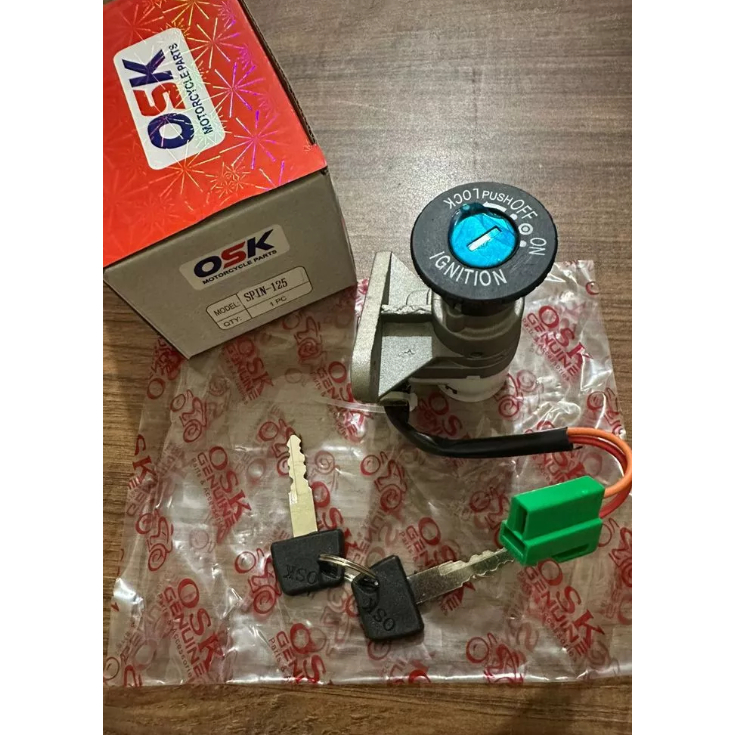 ( OSK ) Ignition Key Only Spin Key Set Motor | Shopee Singapore