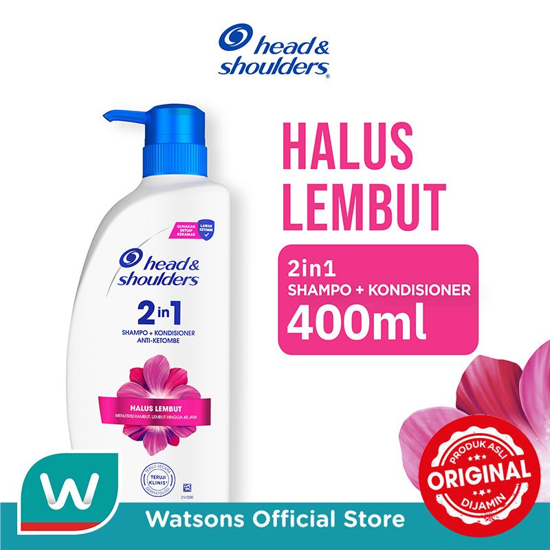 Head & Shoulders 2-in-1 Shampoo Smooth Silky 400ml