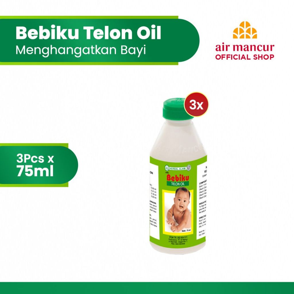 Bebiku Minyak Telon 75ml (3) - Menghangatkan Bayi