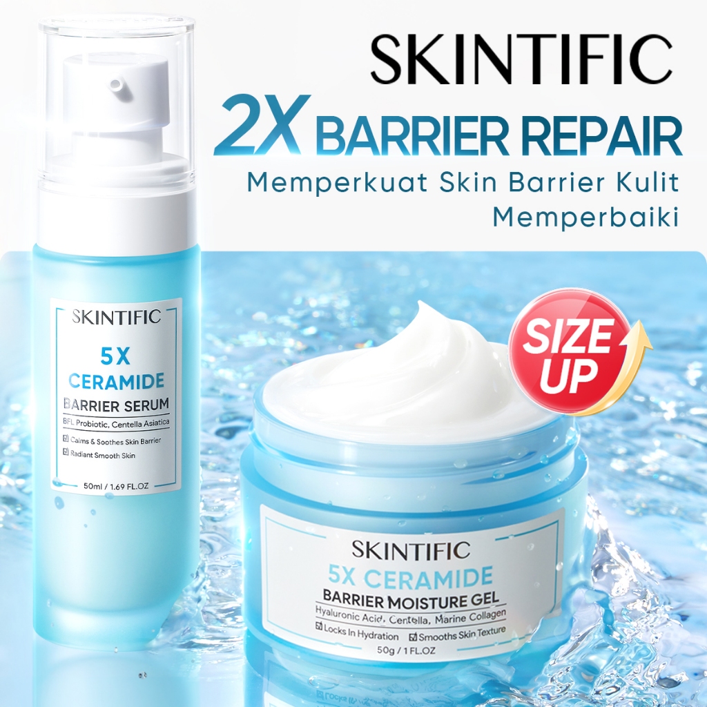 [Big Size] SKINTIFIC 1+1 Combo Brightening Set - Gambar 3