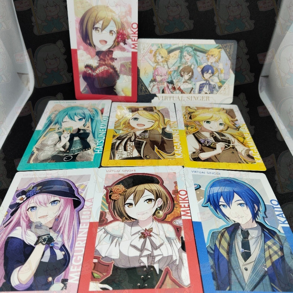 [OFFICIAL MERCH] Project Sekai Virtual Singer Set ePick Cards Postcard ...
