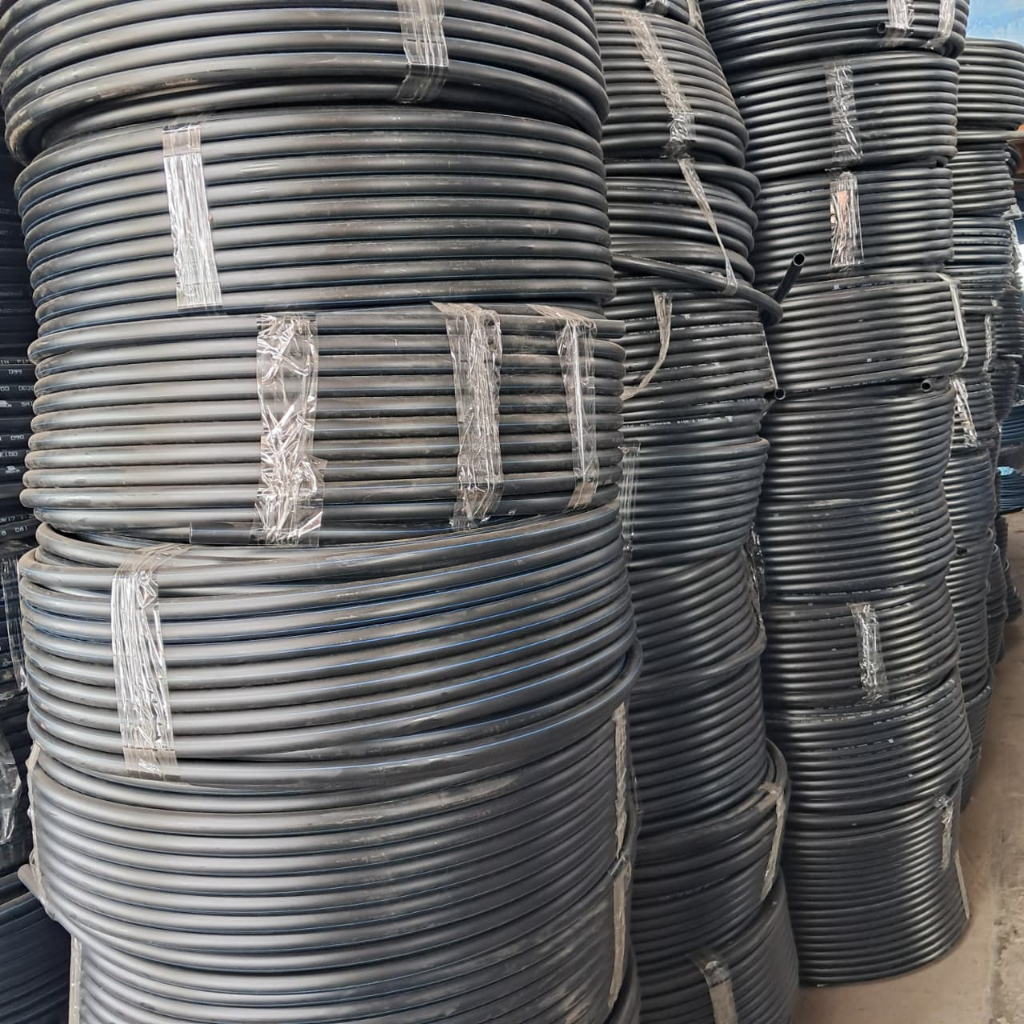 Fat Pipa HDPE 100 Meter 1/2 Inch PN10 Merk Sholin Shuanglin Selang Air Pipa Air Kualitas SNI PDAM PAM Perairan - Gambar 3