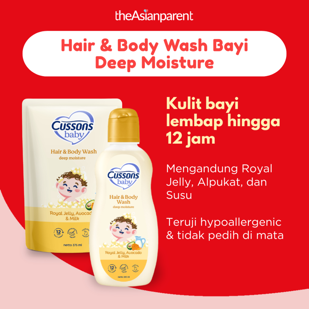 Cussons Sabun Mandi Bayi 2in1 Deep Moisture